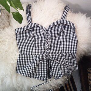 Adorable Gingham Top